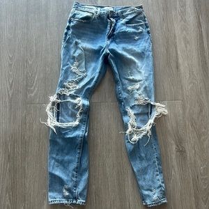 Pistola Ripped Straight Jeans